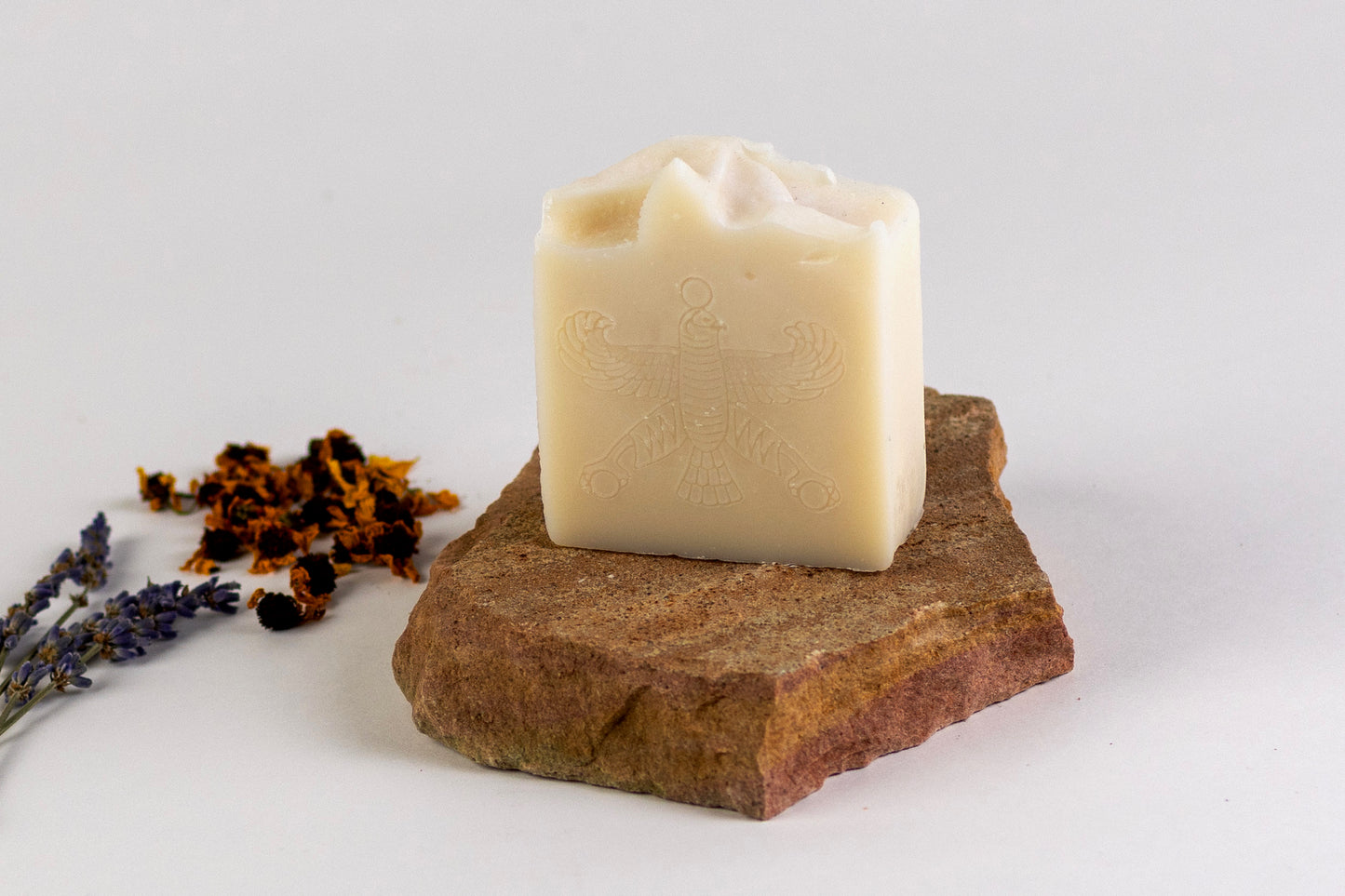 All Natural Handmade Goat Milk and Rice Water Castile Soap Deep Cleansing Pack of 4